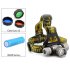 Cree XM L Q5 LED Headlamp emits 500 Lumens and has 3 Mode Support  Zoom as well as 3 Color Lens