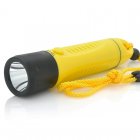 Cree XM L T6 Diving Flashlight that emits 600 Lumens and has 3 Modes and Rechargeable Batteries