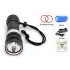 Cree XM L T6 LED Diving Flashlight emits 1000 Lumens  has 5 Modes and an IPX8 Waterproof Rating