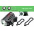 Cree XM L U2 LED Torch and Headlamp emits 1200 lumens  has 4 different modes  inner and outer lights and comes with an Adjustable head strap and a battery pack