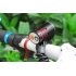 Cree XM L U2 LED Torch and Headlamp emits 1200 lumens  has 4 different modes  inner and outer lights and comes with an Adjustable head strap and a battery pack