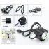 Cree XML T6 LED Bike Light and Headlamp emits 1200 Lumens as well as having 4 Modes making it Ideal for Cyclists