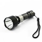 Cree XML U2 flashlight with white 10W 550 Lumens strong beam  5 modes  18650 battery  rifle attachment accessory and charger  