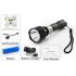 Cree XML U2 flashlight with white 10W 550 Lumens strong beam  5 modes  18650 battery  rifle attachment accessory and charger  