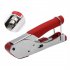 Crimping Pliers Wire Crimping Tool With Built in Spring Rubber Handle Waterproof Coaxial Cable Crimping Pliers Wire Stripping Tool For RG59 RG6 Crimping pliers 