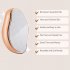Crystal Hair Removal Device Reusable Washable Portable Painless Hair Removal Magic Hair Eraser Reusable Exfoliation Hair Removal Tool For Back Arms Legs rubber 