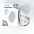 Crystal Hair Removal Device Reusable Washable Portable Painless Hair Removal Magic Hair Eraser Reusable Exfoliation Hair Removal Tool For Back Arms Legs rubber 