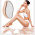 Crystal Hair Removal Device Reusable Washable Portable Painless Hair Removal Magic Hair Eraser Reusable Exfoliation Hair Removal Tool For Back Arms Legs rubber 