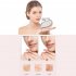 Crystal Hair Removal Device Reusable Washable Portable Painless Hair Removal Magic Hair Eraser Reusable Exfoliation Hair Removal Tool For Back Arms Legs rubber 