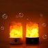 Crystal Salt Negative Ions Air Purify Light Colourful Night Lamp Decoration Christmas Birthday Gift  Round Shape  