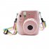 Crystal Transparent Protective Case Cover Pouch Shoulder Strap for Fuji Fujifilm Instax Camera Mini 9 8 8 Instant Accessories Transparent