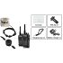 Crystal clear radio communication in the noisiest environments with this professional grade walkie talkie set with throat mic 