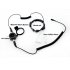 Crystal clear radio communication in the noisiest environments with this professional grade walkie talkie set with throat mic 