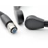 Crystal clear radio communication in the noisiest environments with this professional grade walkie talkie set with throat mic 