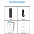 Cs05 Hd Back Clip Camera Video Recorder Camcorder Infrared Night Vision Wifi Motion Detection Dv Cam Cs05 Black