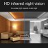 Cs05 Hd Back Clip Camera Video Recorder Camcorder Infrared Night Vision Wifi Motion Detection Dv Cam Cs05 Black