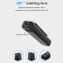 Cs05 Hd Back Clip Camera Video Recorder Camcorder Infrared Night Vision Wifi Motion Detection Dv Cam Cs05 Black