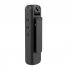 Cs05 Hd Back Clip Camera Video Recorder Camcorder Infrared Night Vision Wifi Motion Detection Dv Cam Cs05 Black