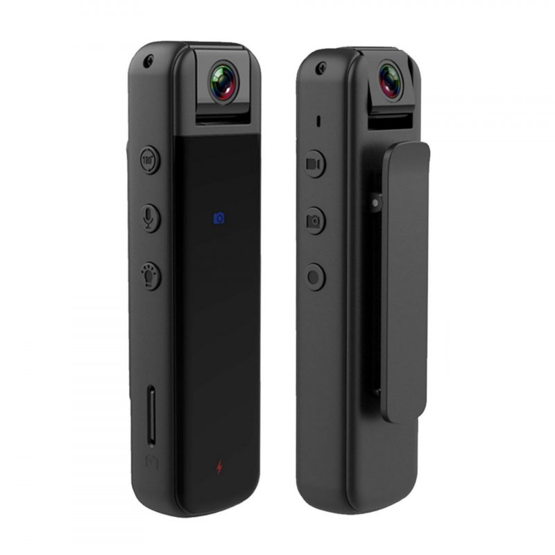 Cs05 Hd Back Clip Camera Video Recorder Camcorder Infrared Night Vision Wifi