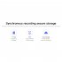 Cs49l Wireless Security Camera Mini Infrared Vision Smart Home Human Detection Phone Video Surveillance US Plug