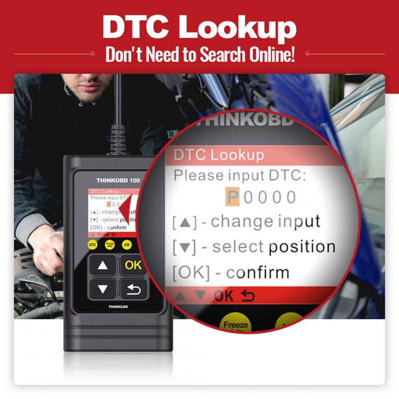 Car Engine Fault Diagnosis Instrument 100 Obd2 Multi-language Scanner Car Diagnostic Tool 