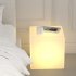 Cube Lights Table Lamp With Button Adjustment Switch Tricolor Light Up To 300 Pounds Weight Waterproof LED Cube Stool For Garden Courtyard Bar Home 25cm