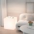 Cube Lights Table Lamp With Button Adjustment Switch Tricolor Light Up To 300 Pounds Weight Waterproof LED Cube Stool For Garden Courtyard Bar Home 25cm
