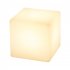 Cube Lights Table Lamp With Button Adjustment Switch Tricolor Light Up To 300 Pounds Weight Waterproof LED Cube Stool For Garden Courtyard Bar Home 25cm