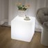 Cube Lights Table Lamp With Button Adjustment Switch Tricolor Light Up To 300 Pounds Weight Waterproof LED Cube Stool For Garden Courtyard Bar Home 25cm