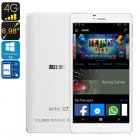 Cube WP10 4G Phablet runs on a Windows 10 Operating System that  along with its Quad Core CPU and 2GB RAM  brings along a powerful user experience 
