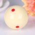 Cue Ball Red 6 Dot Spot Measly White Pool Billiard Practice Training Billiard Pool Ball As shown