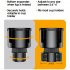 Cup Holder Extender For Car Extensible Adjustable Base Large Cup Drink Holder Removable Phone Mount Adapter black