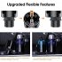 Cup Holder Extender For Car Extensible Adjustable Base Large Cup Drink Holder Removable Phone Mount Adapter black