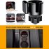 Cup Holder Extender For Car Extensible Adjustable Base Large Cup Drink Holder Removable Phone Mount Adapter black