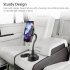 Cup Holder Phone Mount For Car Adjustable Stable Long Arm Cell Phone Holder Cradle Universal Navigation Rack black