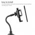 Cup Holder Phone Mount For Car Adjustable Stable Long Arm Cell Phone Holder Cradle Universal Navigation Rack black