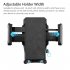Cup Holder Phone Mount For Car Adjustable Stable Long Arm Cell Phone Holder Cradle Universal Navigation Rack black