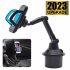 Cup Holder Phone Mount For Car Expandable Base Height Adjustable Stable Rotatable Holder For Cars SUVs Trucks black red