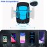 Cup Holder Phone Mount For Car Expandable Base Height Adjustable Stable Rotatable Holder For Cars SUVs Trucks Black and yellow