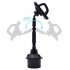 Cup Holder Phone Mount For Car Expandable Base Height Adjustable Stable Rotatable Holder For Cars SUVs Trucks Black blue