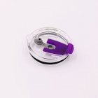 Cup Straw  Cover Food grade Pp Bottle Protective Cap Replacement Cover Acceesories Purple
