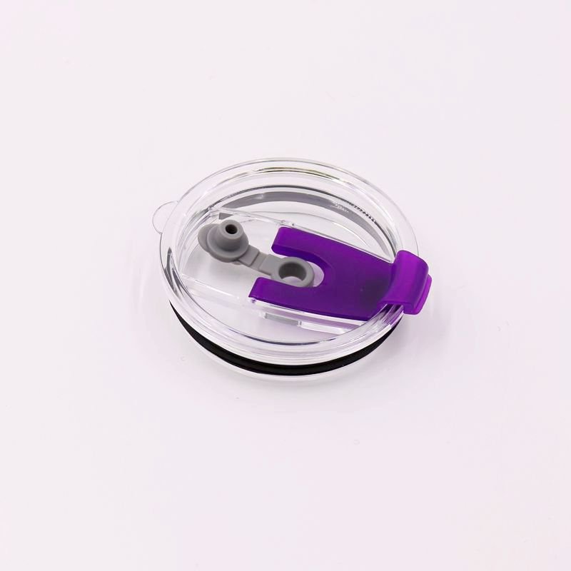 Cup Straw  Cover Food-grade Pp Bottle Protective Cap Replacement Cover Acceesories Purple