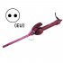 Curling Iron Hair Professional Hair Curler Electric Styling Tool Lcd Display Ceramic Hairdressing Magic Wand Dark Red UK