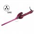 Curling Iron Hair Professional Hair Curler Electric Styling Tool Lcd Display Ceramic Hairdressing Magic Wand Dark Red UK
