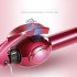 Curling Iron Hair Professional Hair Curler Electric Styling Tool Lcd Display Ceramic Hairdressing Magic Wand Dark Red UK