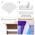 Curly Mermaid Color Tulle Table Skirt for Wedding Party Decoration 9FT