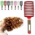 Curved Comb Massage Comb for Curly Hair Ribs Comb White ordinary type