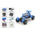 Customizable RC Stunt Car with 2 4GHz Frequency  80 100 Meter Range and more   Built this RC car the way you want it and race around