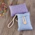 Cute Bamboo Charcoal Bag with Hanging String   Button Air Purifier for Car House Cabinet Odor Absorber  Random Colour 