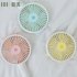 Cute Bear Shape USB Rechargeable Handheld Mini Fan  Pink